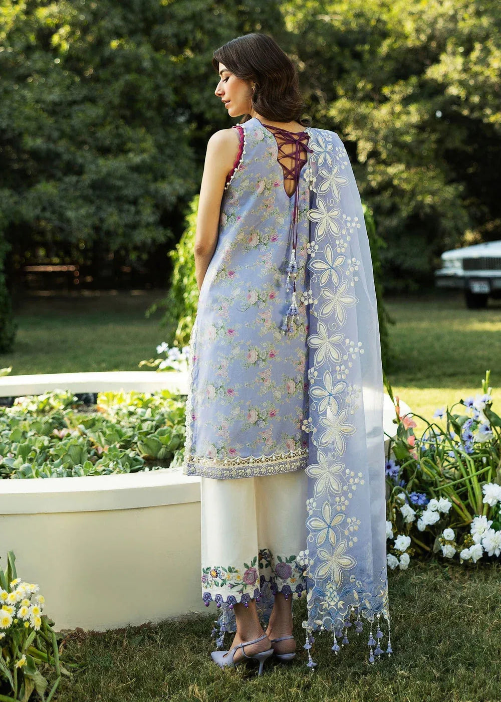 Sadaf Fawad Khan | Siraa Lawn 25 | BLOOM - A - Aqsa Fabrics