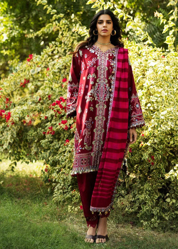 Sadaf Fawad Khan | Siraa Lawn 25 |WISTERIA - B - Aqsa Fabrics
