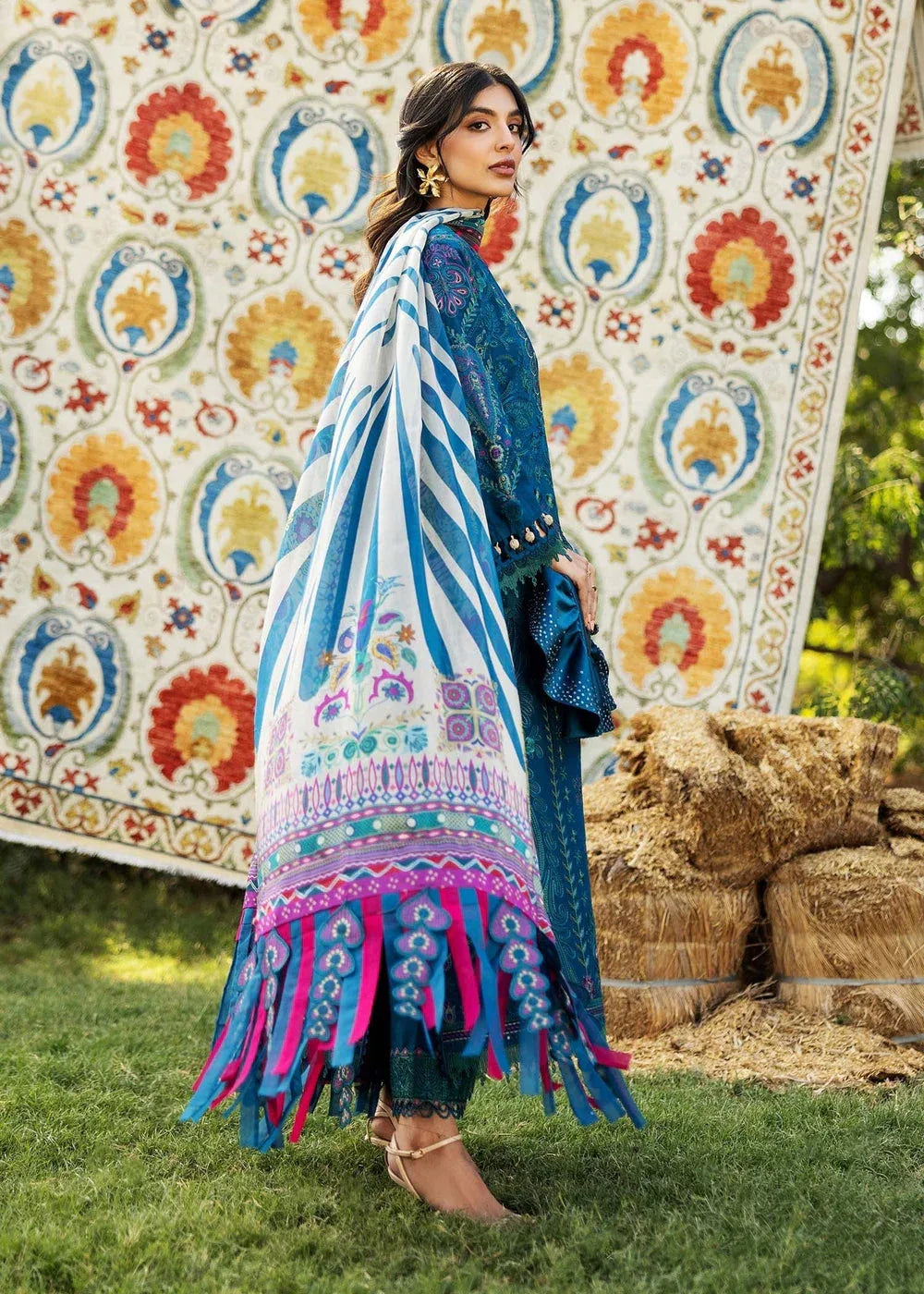 Sadaf Fawad Khan | Siraa Lawn 25 | LIANA - A - Aqsa Fabrics