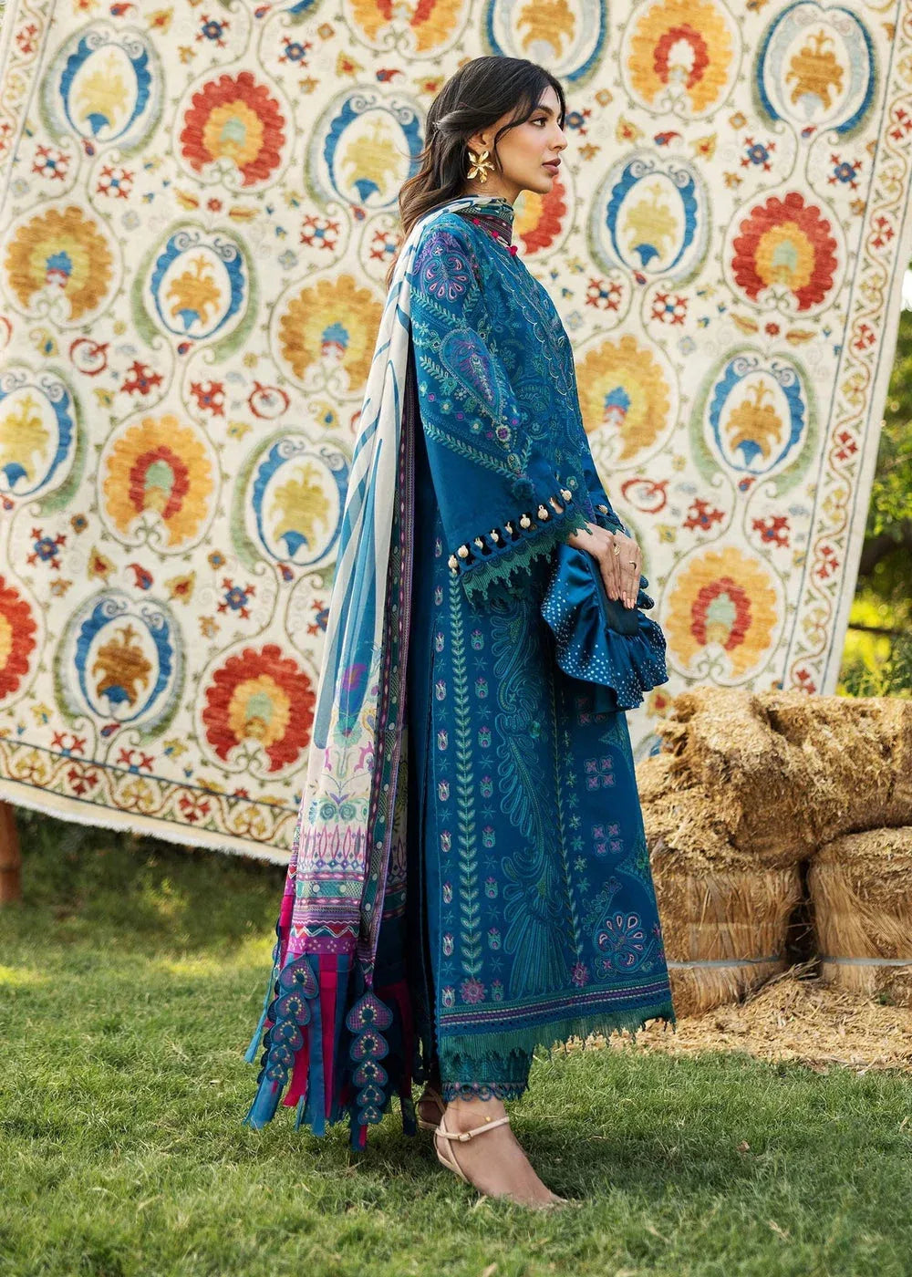 Sadaf Fawad Khan | Siraa Lawn 25 | LIANA - A - Aqsa Fabrics