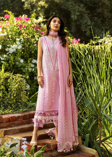 Sadaf Fawad Khan | Siraa Lawn 25 | FRENCH HEARTS - B - Aqsa Fabrics