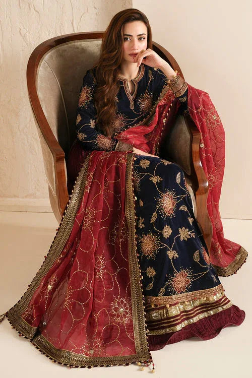 Jazmin | Velvet Edit 24 | VF-2040 - Aqsa Fabrics