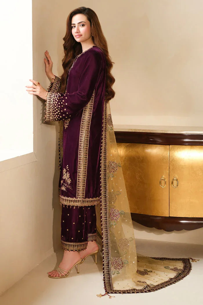 Jazmin | Velvet Edit 24 | VF-2032 - Aqsa Fabrics