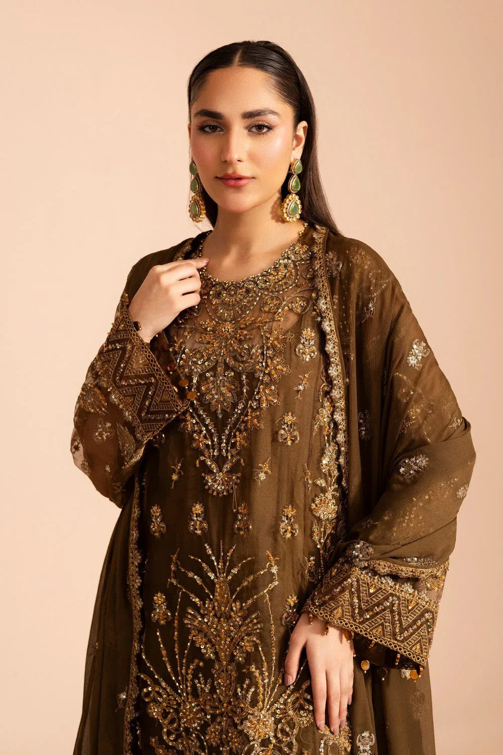 Maryum N Maria | Zircon Formals | DARIA - MS40077 - Aqsa Fabrics