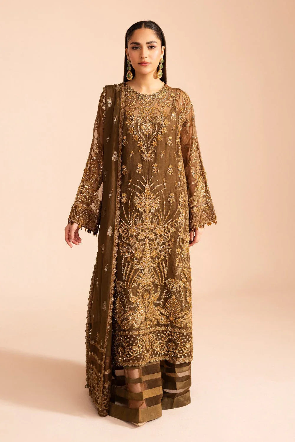 Maryum N Maria | Zircon Formals | DARIA - MS40077 - Aqsa Fabrics