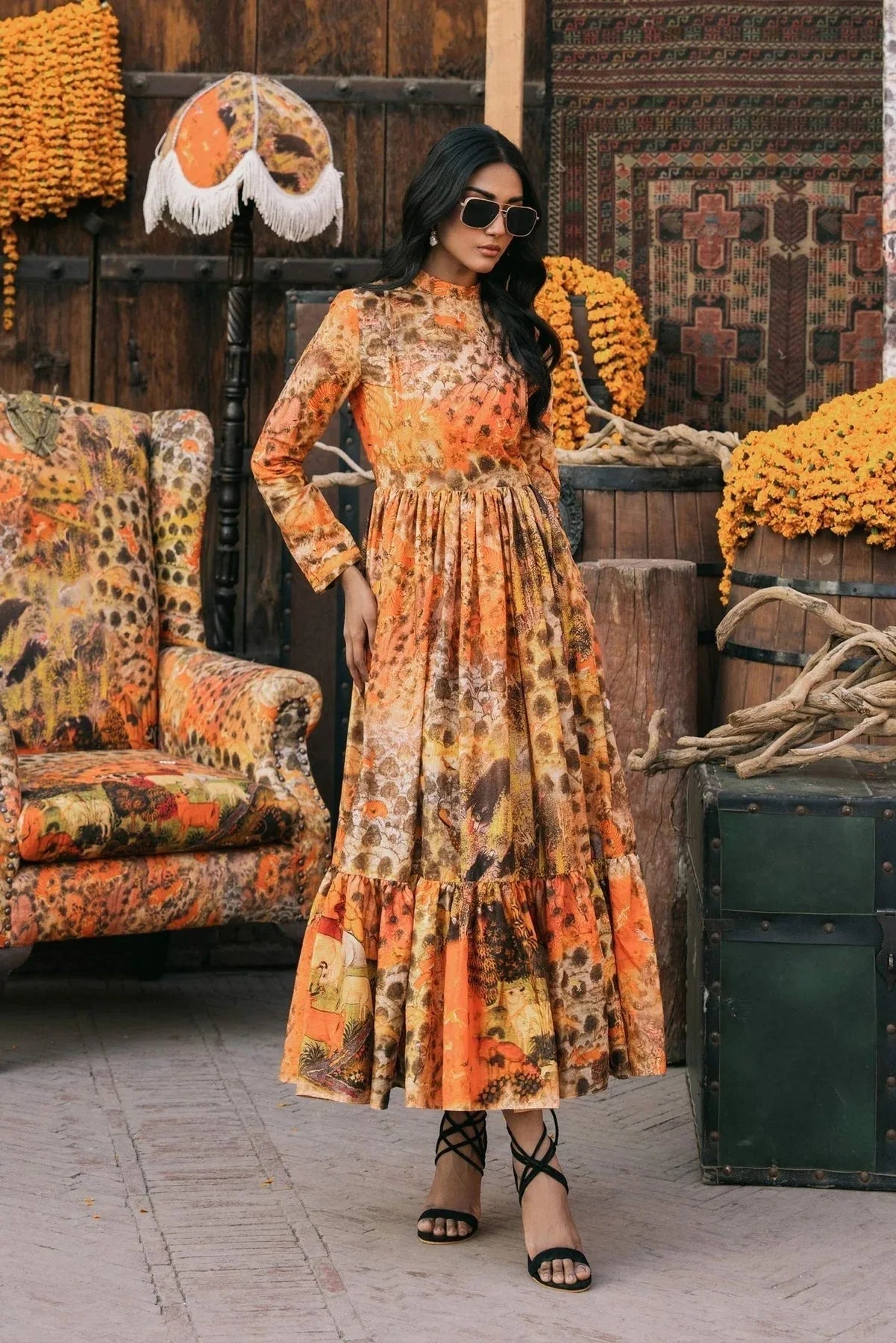 Fahad Hussayn | Lawn Banger | Darshan - Aqsa Fabrics