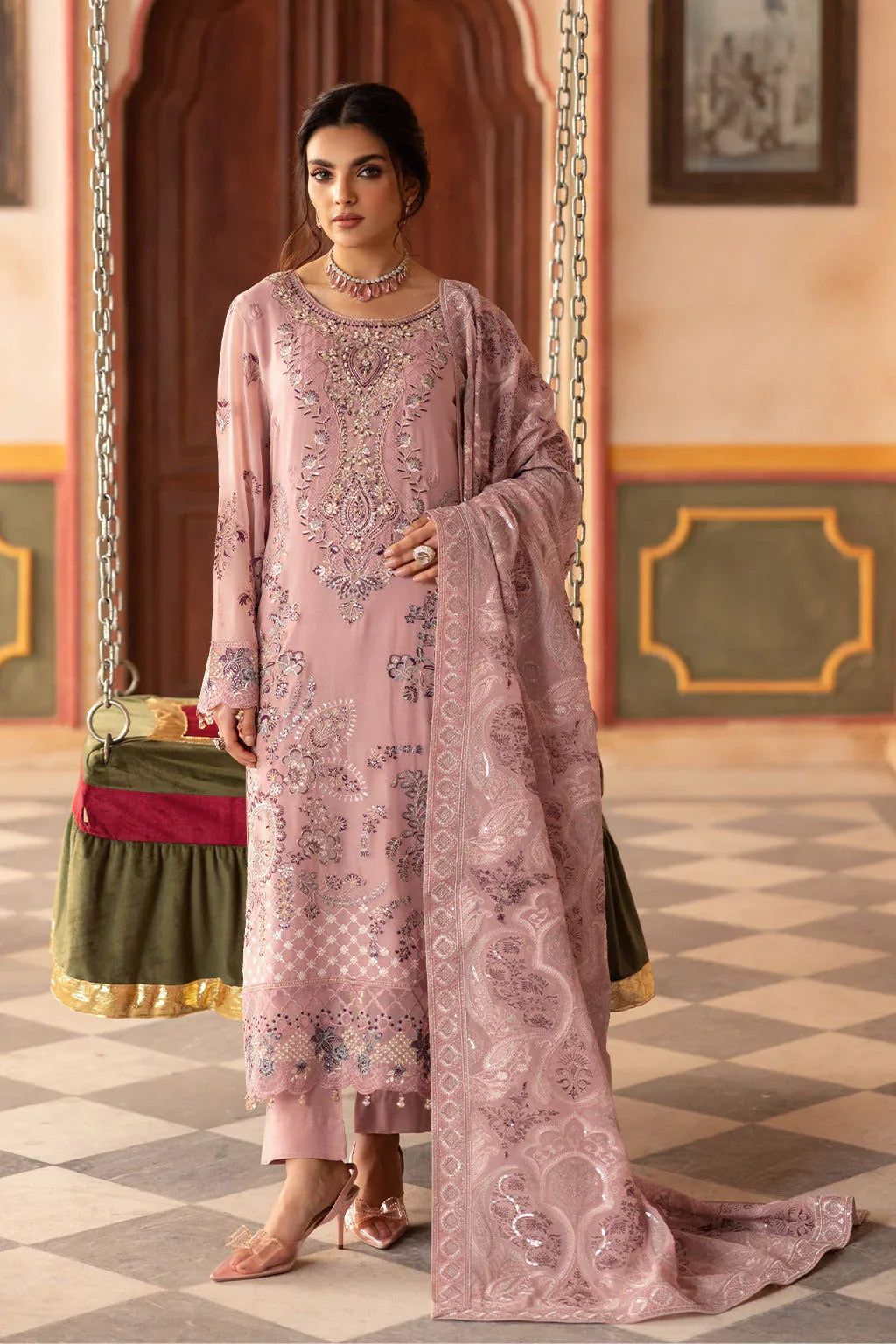 Ramsha | Dastan Formals | T-303 - Aqsa Fabrics