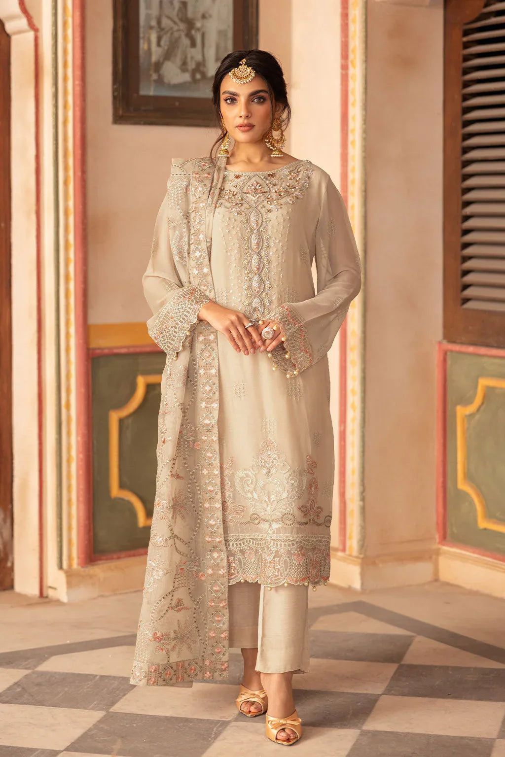 Ramsha | Dastan Formals | T-305 - Aqsa Fabrics