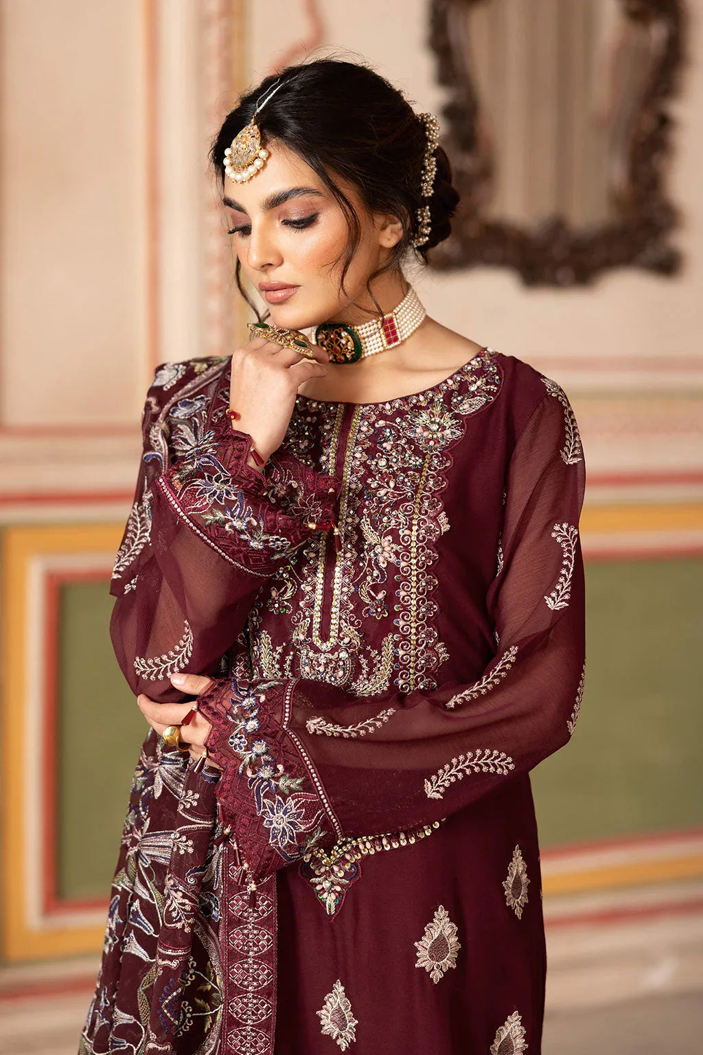 Ramsha | Dastan Formals | T-301 - Aqsa Fabrics
