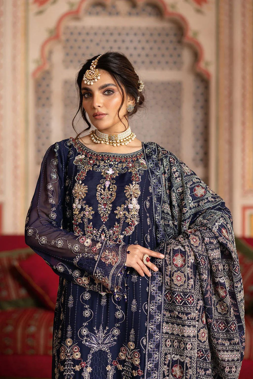 Ramsha | Dastan Formals | T-306 - Aqsa Fabrics