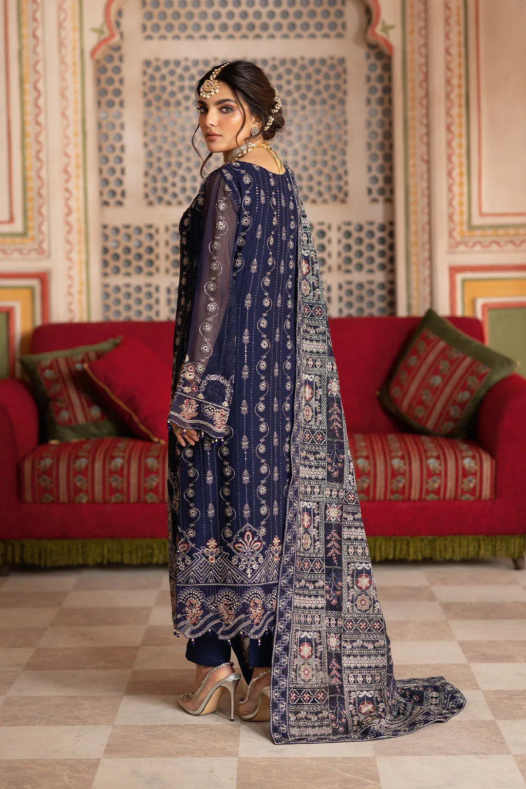 Ramsha | Dastan Formals | T-306 - Aqsa Fabrics