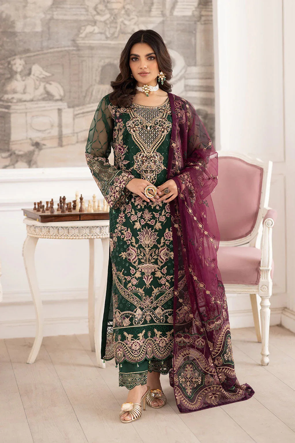 Ramsha | Dastoor Collection | P-208 - Aqsa Fabrics