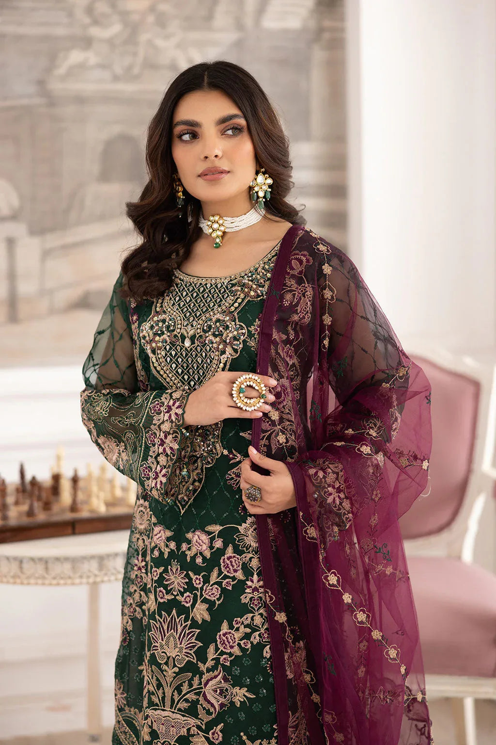 Ramsha | Dastoor Collection | P-208 - Aqsa Fabrics