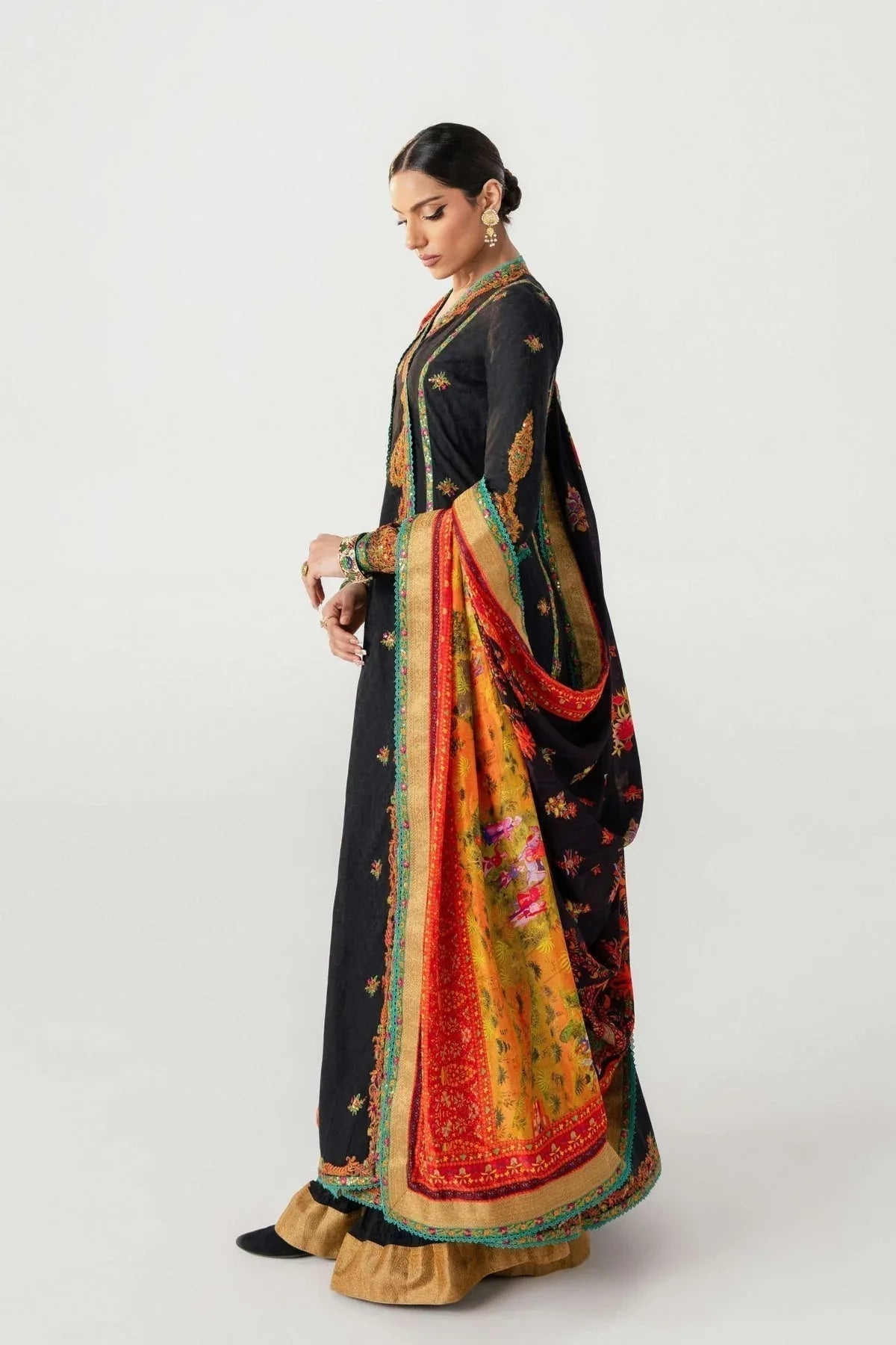 Fahad Hussayn | Jalsa Ghar | Dochalla - Aqsa Fabrics