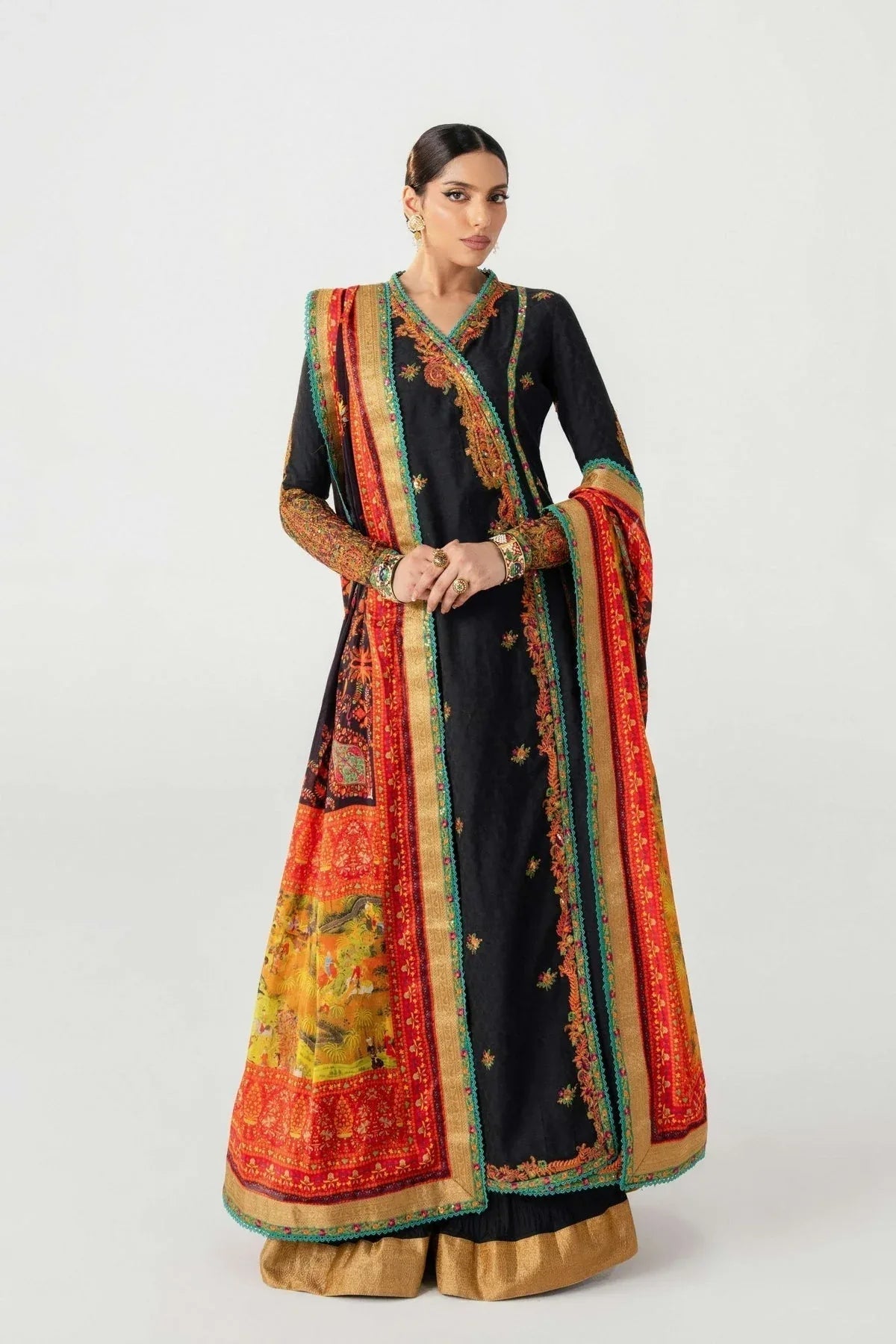 Fahad Hussayn | Jalsa Ghar | Dochalla - Aqsa Fabrics