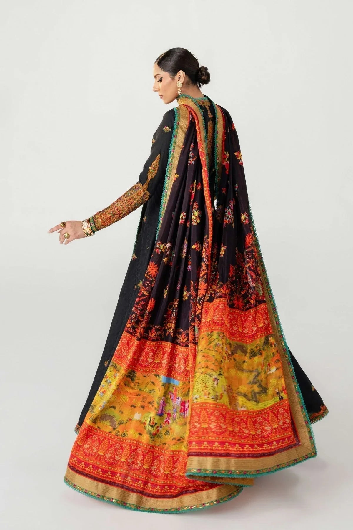 Fahad Hussayn | Jalsa Ghar | Dochalla - Aqsa Fabrics