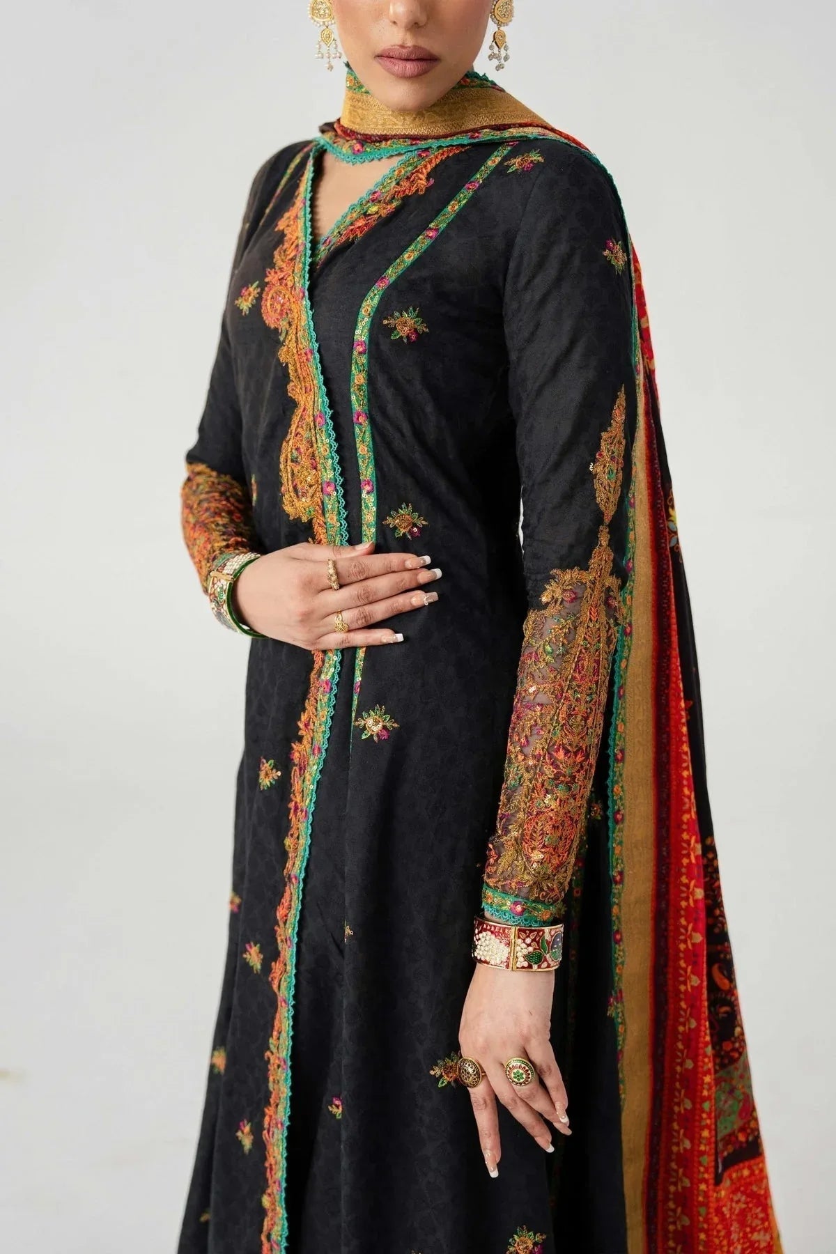 Fahad Hussayn | Jalsa Ghar | Dochalla - Aqsa Fabrics