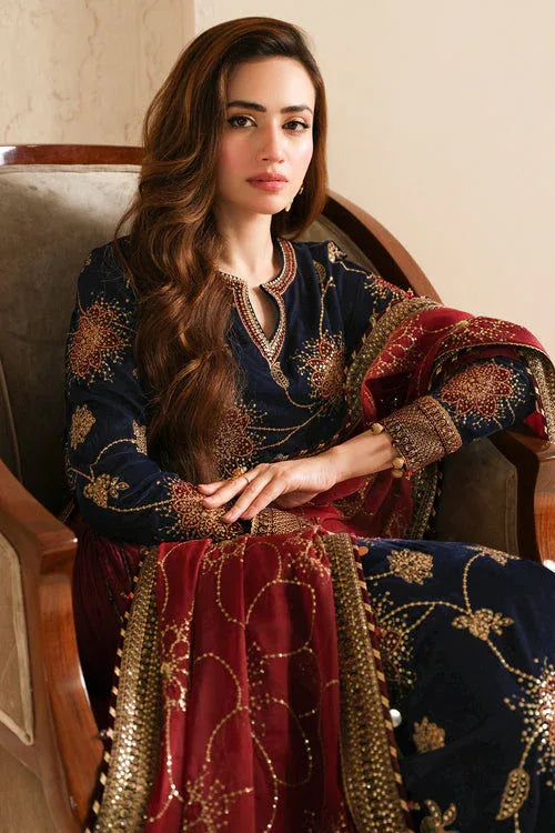 Jazmin | Velvet Edit 24 | VF-2040 - Aqsa Fabrics