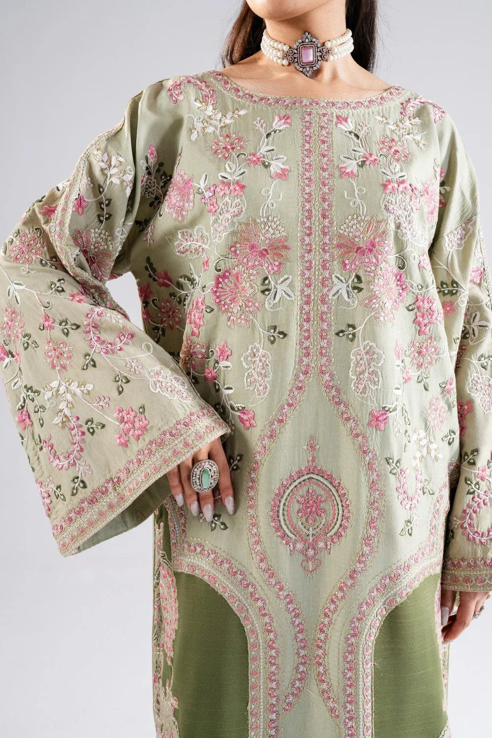Maryum N Maria | Luna Formals | Elora - Aqsa Fabrics