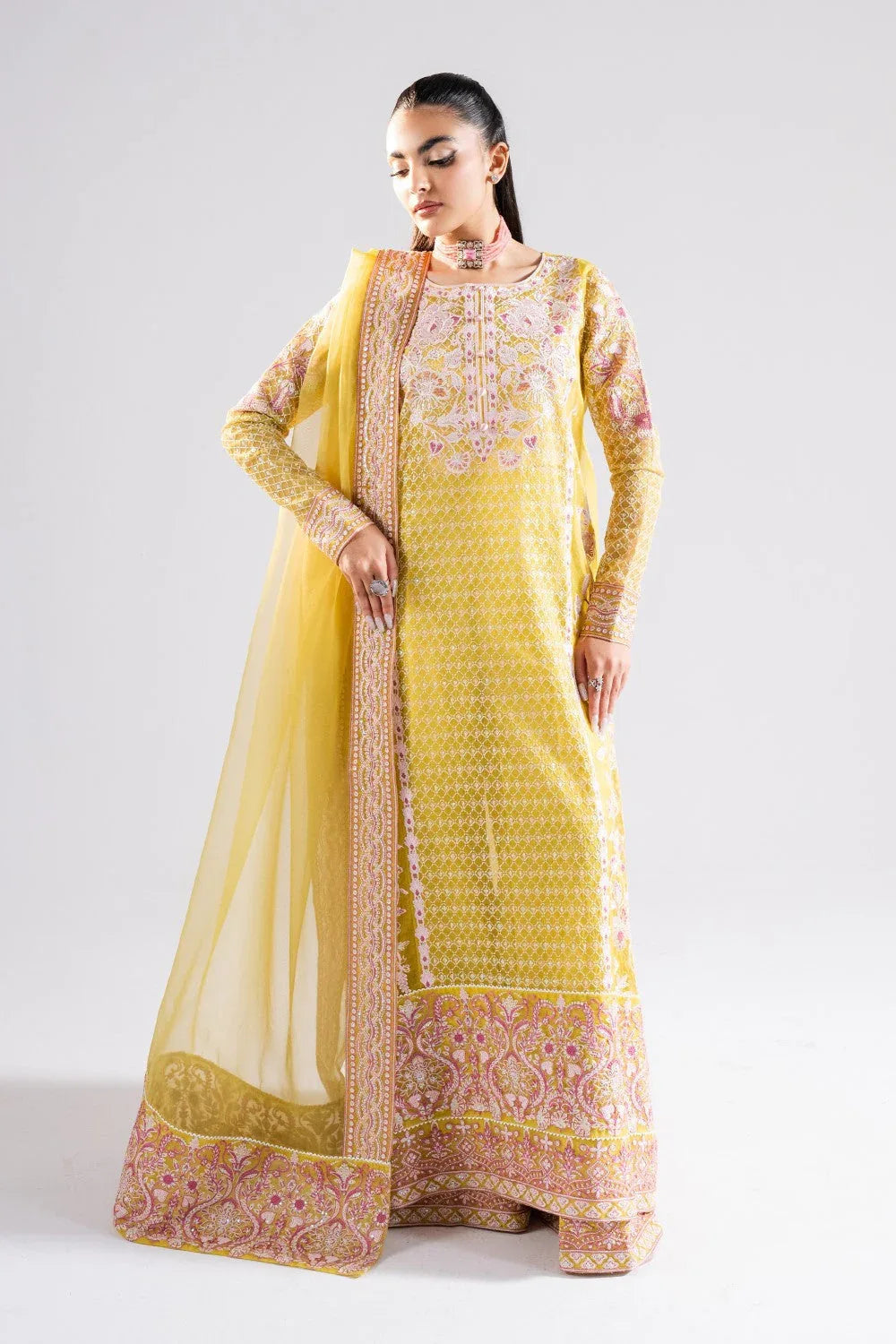 Maryum N Maria | Luna Formals | ELOYA - Aqsa Fabrics