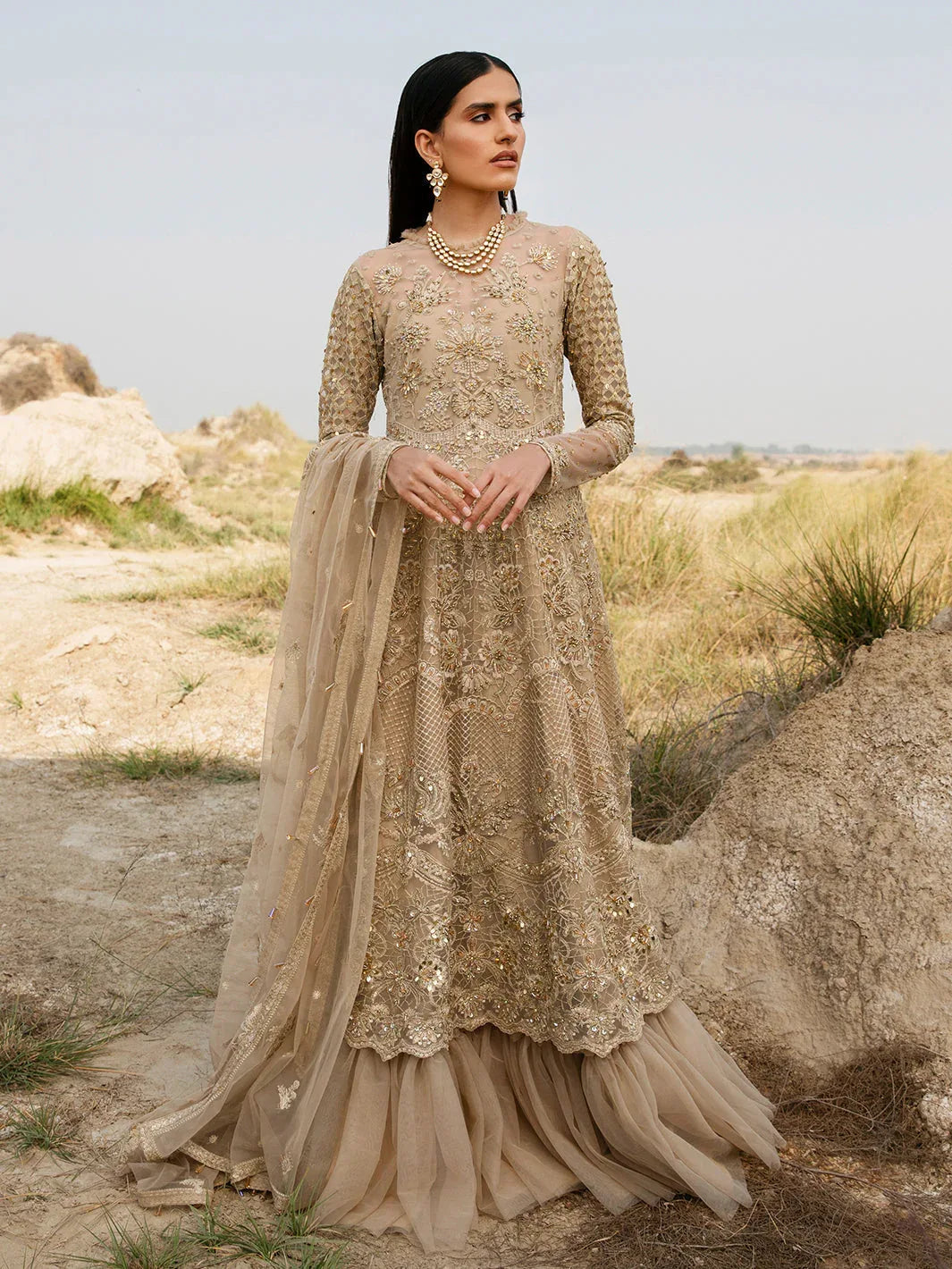 Epoque | Dawn of Love | Garnet-EP-11 - Aqsa Fabrics