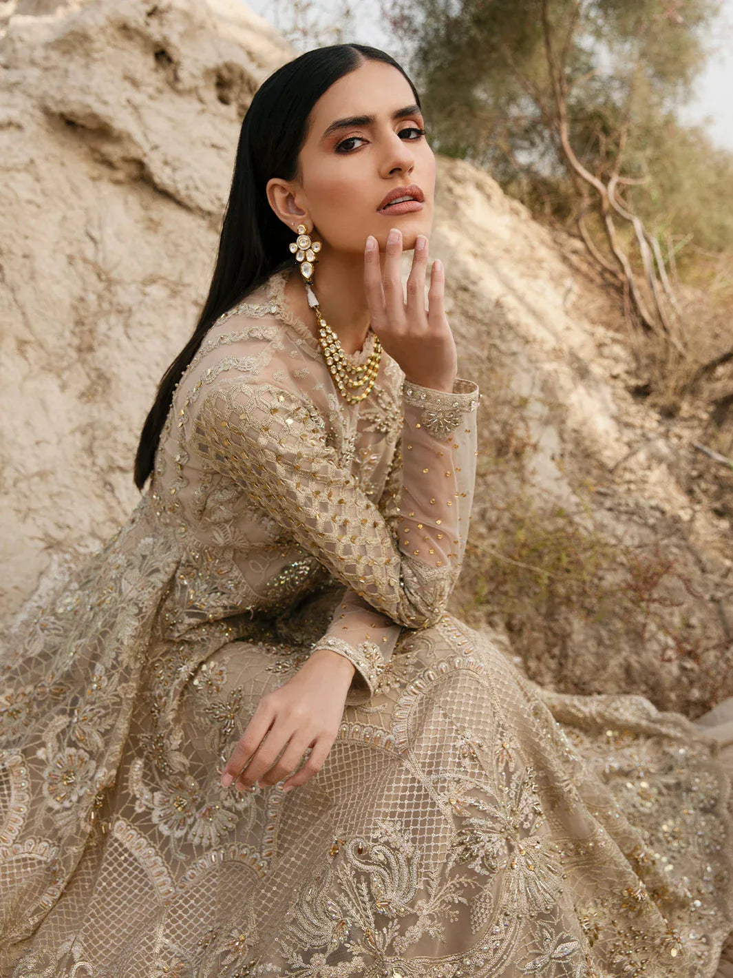 Epoque | Dawn of Love | Garnet-EP-11 - Aqsa Fabrics