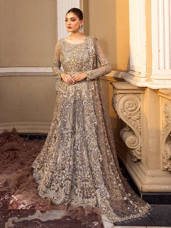 Epoque | Reverie Bridals | Chartreuse - Aqsa Fabrics