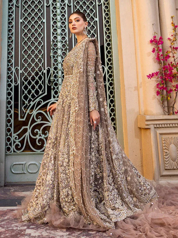 Epoque | Reverie Bridals | Chartreuse - Aqsa Fabrics