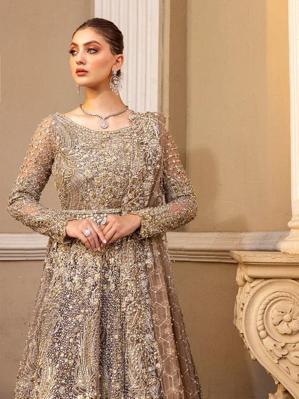 Epoque | Reverie Bridals | Chartreuse - Aqsa Fabrics