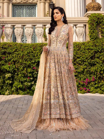 Epoque | Reverie Bridals | Ivorie - Aqsa Fabrics
