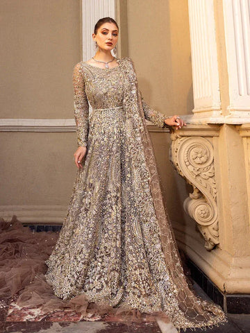 Epoque | Reverie Bridals | Chartreuse - Aqsa Fabrics