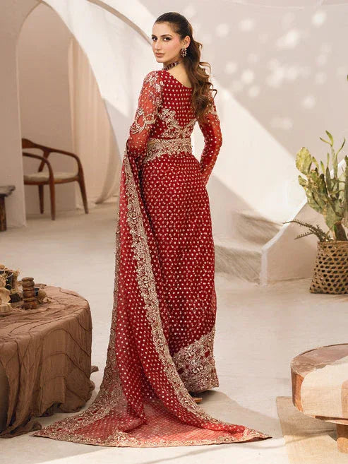 Epoque | Le Tresor Luxury Pret | AMBER - Aqsa Fabrics