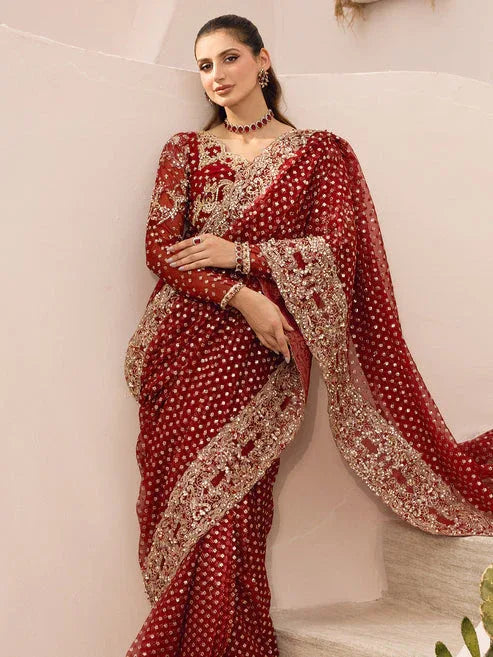 Epoque | Le Tresor Luxury Pret | AMBER - Aqsa Fabrics