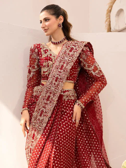Epoque | Le Tresor Luxury Pret | AMBER - Aqsa Fabrics