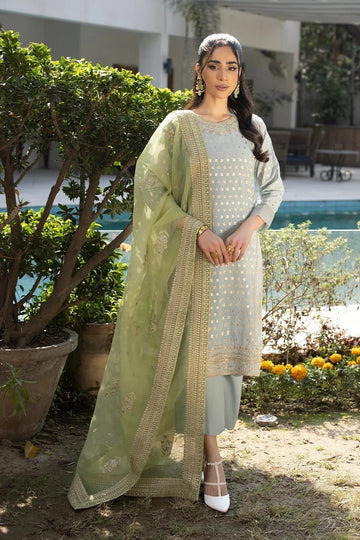 Erum Khan | Shahzeen Eid Collection | DOVE - Aqsa Fabrics