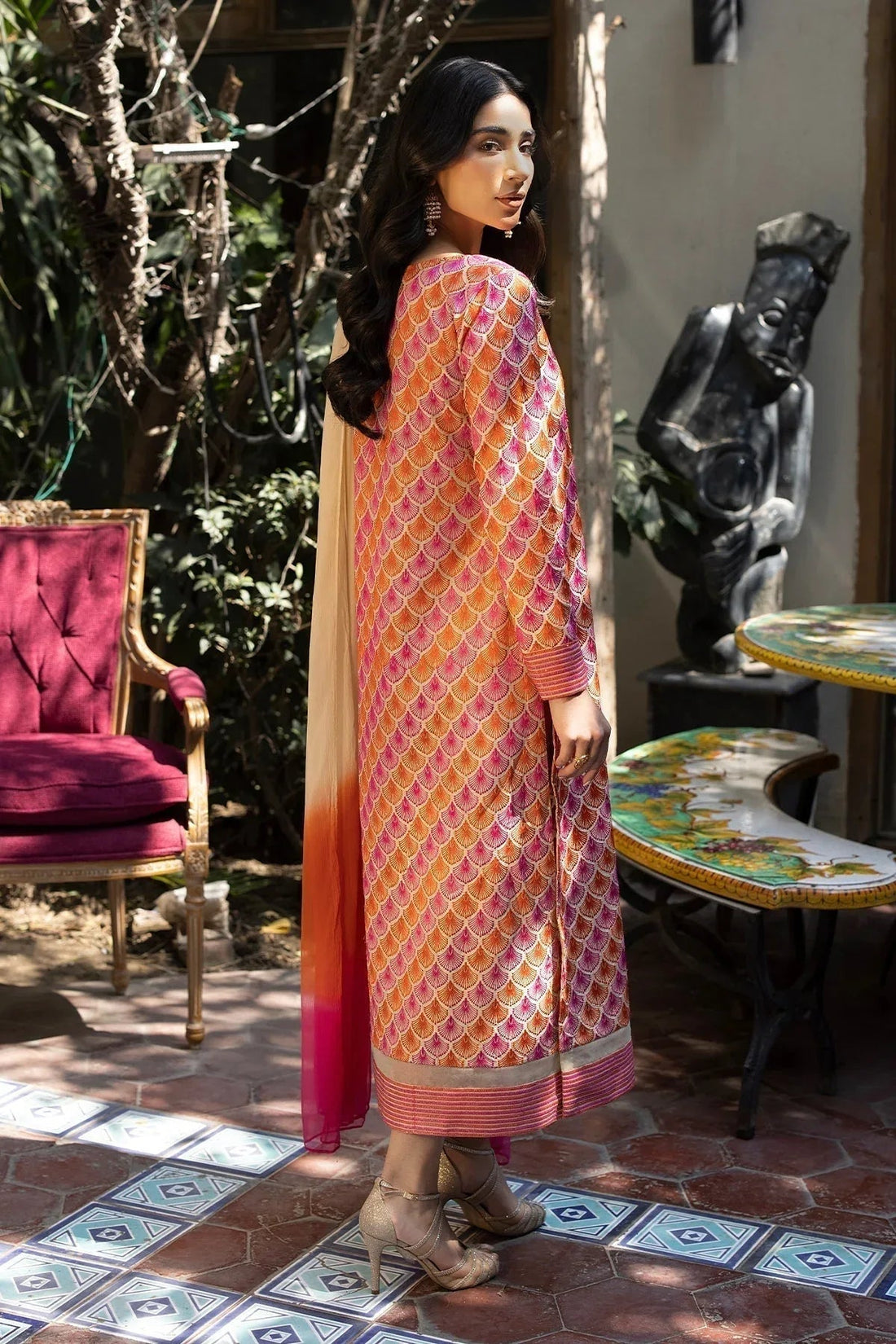 Erum Khan | Shahzeen Eid Collection | BLOSSOM - Aqsa Fabrics