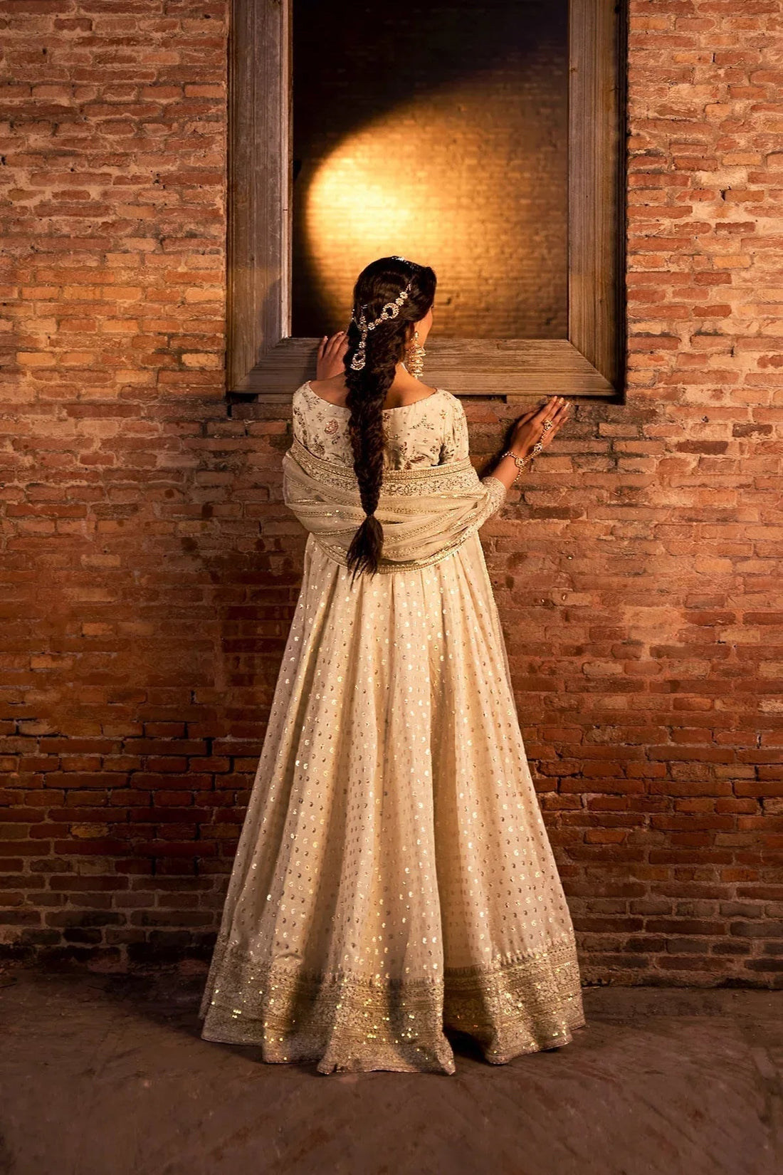 Erum Khan | Shezadian Luxe Formals | BADSHAH BEGUM - Aqsa Fabrics