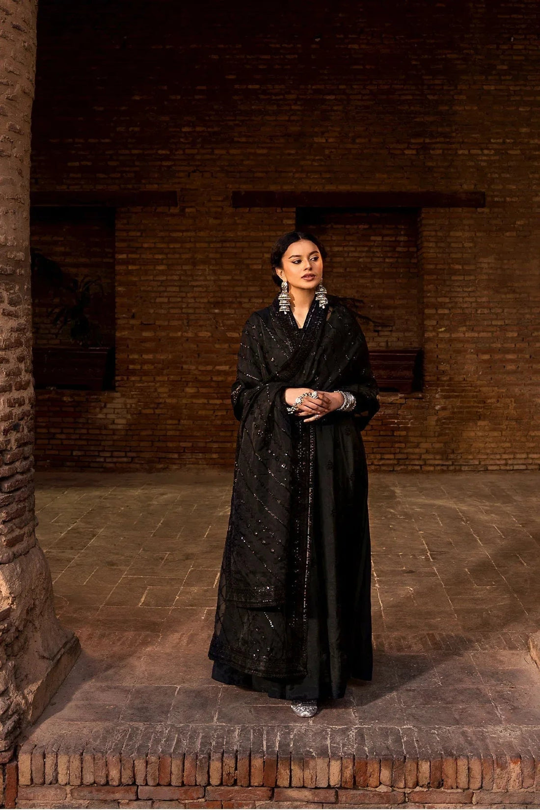 Erum Khan | Shezadian Luxe Formals | Mumtaz - Aqsa Fabrics