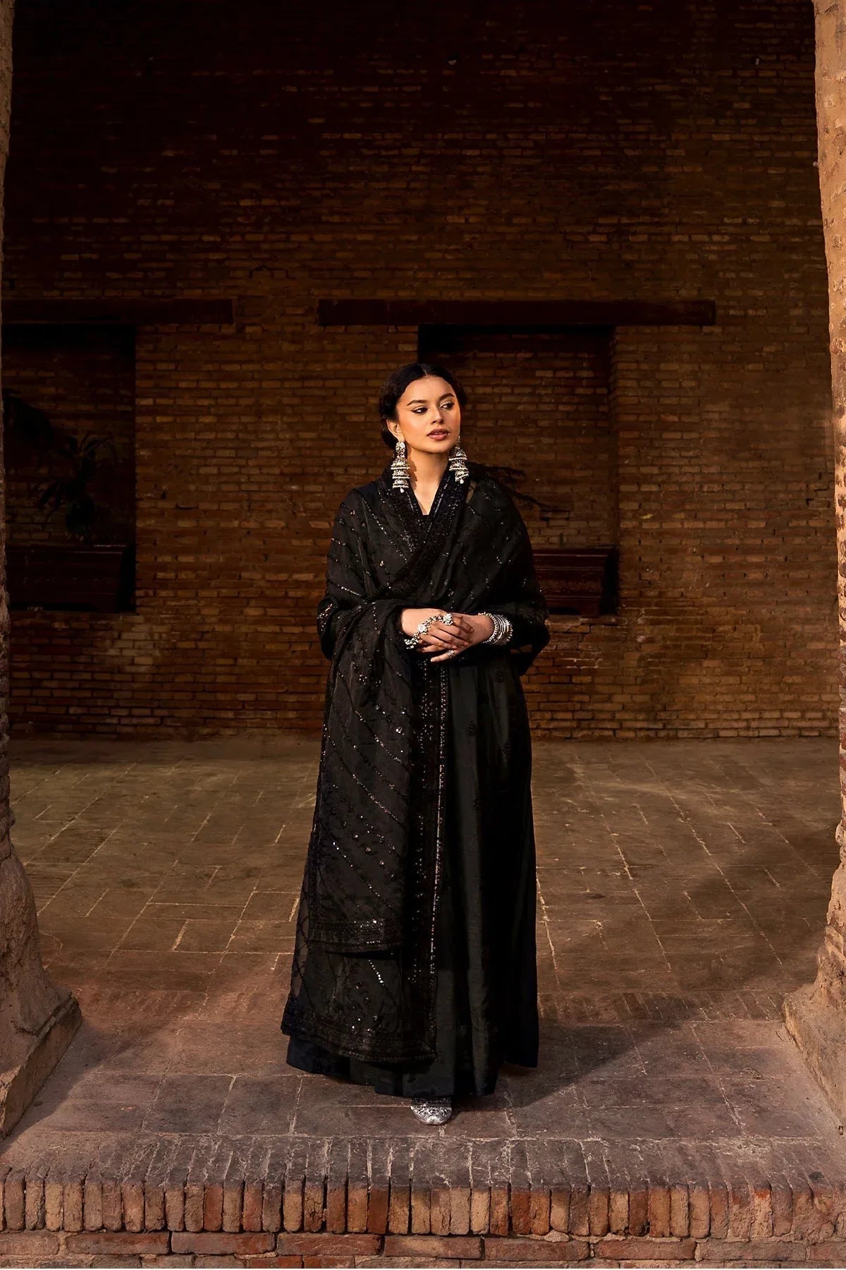 Erum Khan | Shezadian Luxe Formals | Mumtaz - Aqsa Fabrics