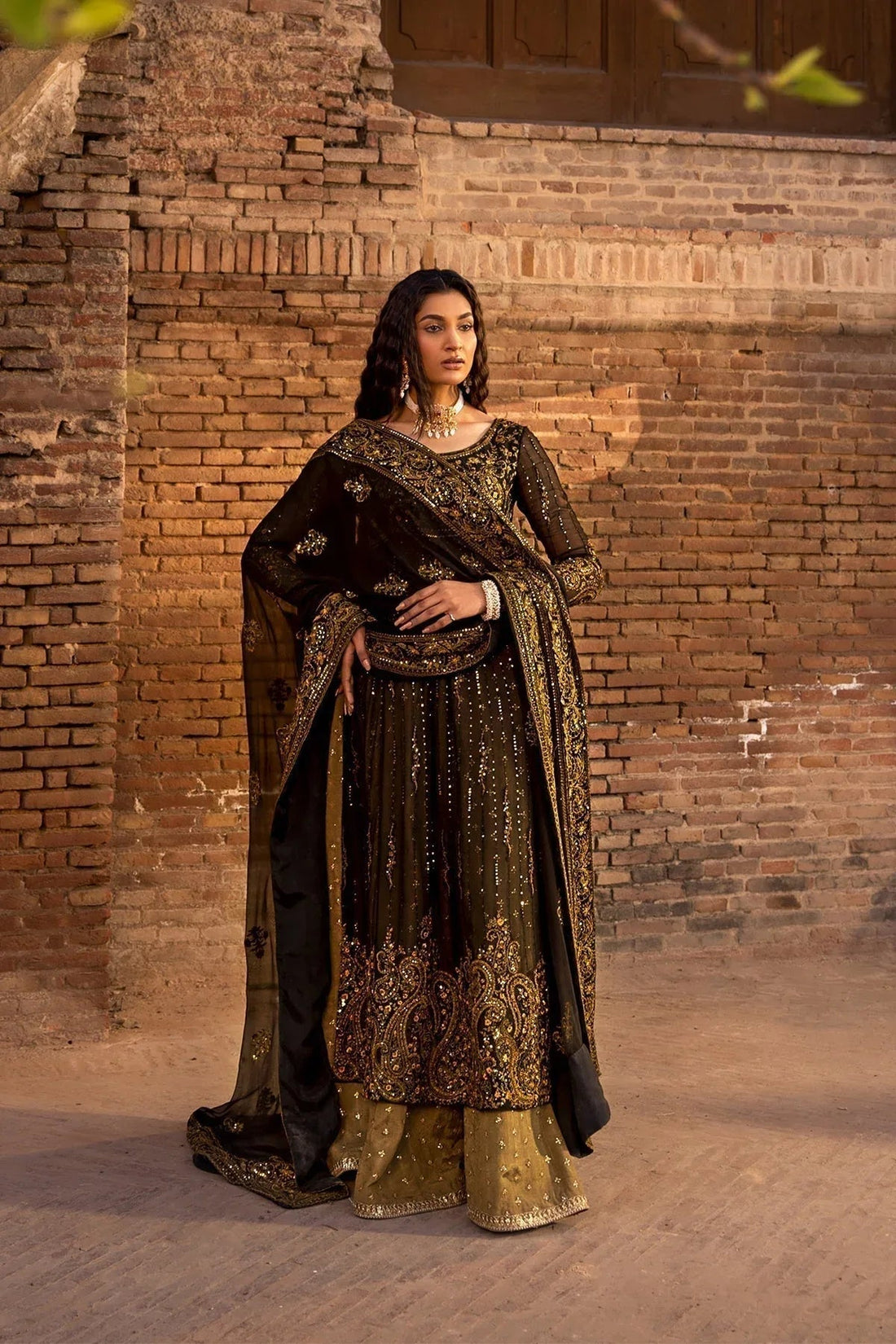 Erum Khan | Shezadian Luxe Formals | ZEENAT - Aqsa Fabrics