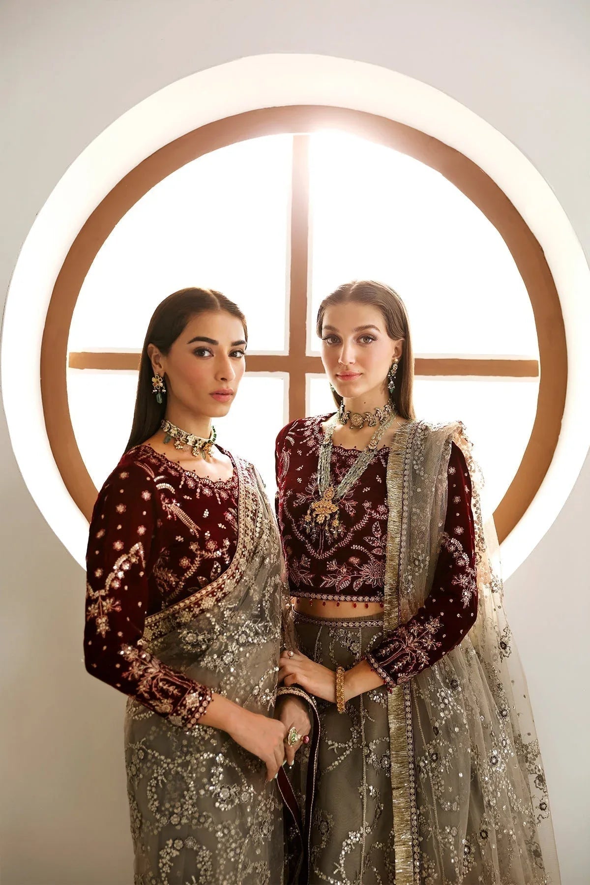 Alizeh | La Ruha Wedding Formals | AF-CH-2175-Esme - Aqsa Fabrics