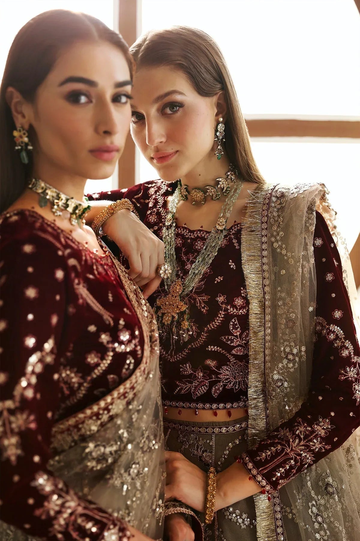 Alizeh | La Ruha Wedding Formals | AF-CH-2175-Esme - Aqsa Fabrics