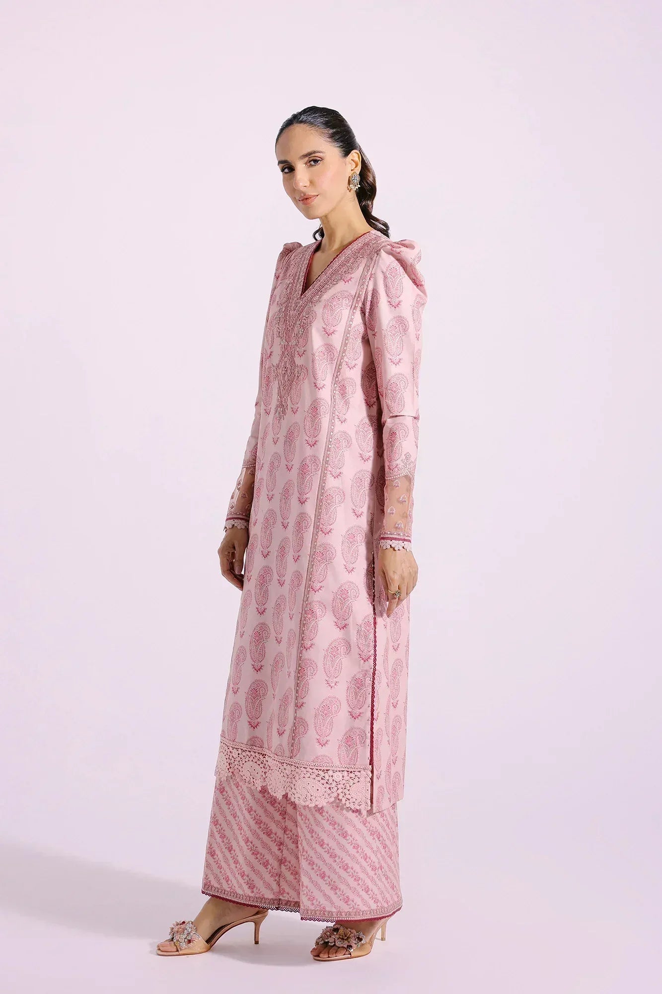 Ethnic | Rozana Collection SS 24 | E0403/203/328 - Aqsa Fabrics