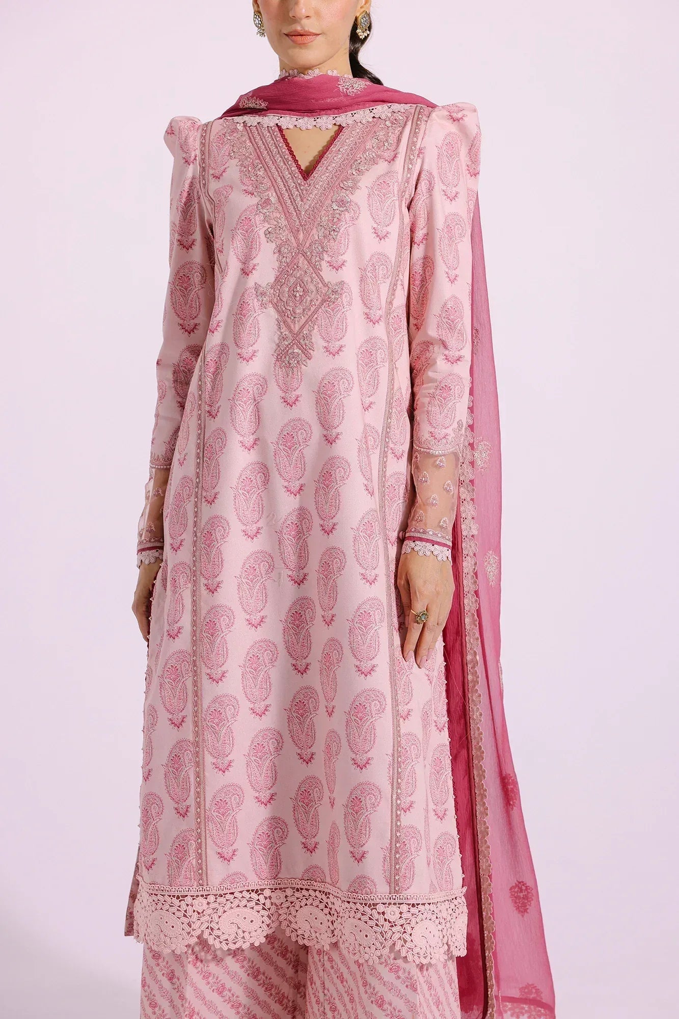 Ethnic | Rozana Collection SS 24 | E0403/203/328 - Aqsa Fabrics