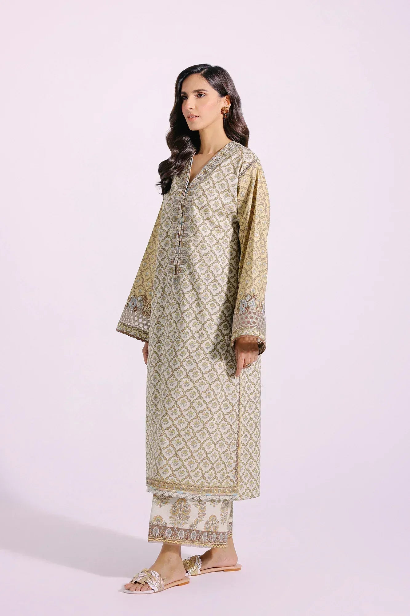 Ethnic | Rozana Collection SS 24 | E0404/203/130 - Aqsa Fabrics