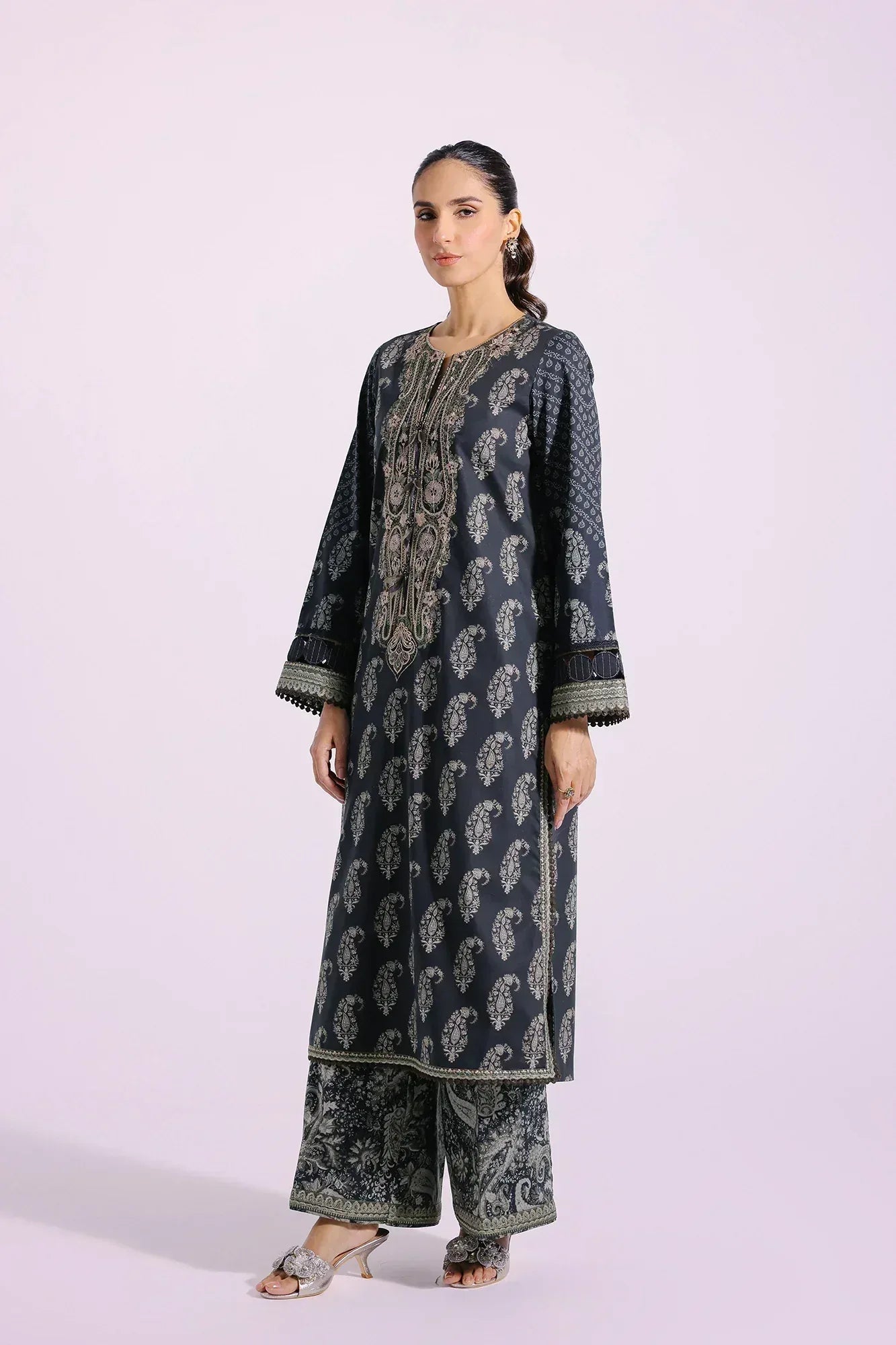 Ethnic | Rozana Collection SS 24 | E0405/203/116 - Aqsa Fabrics
