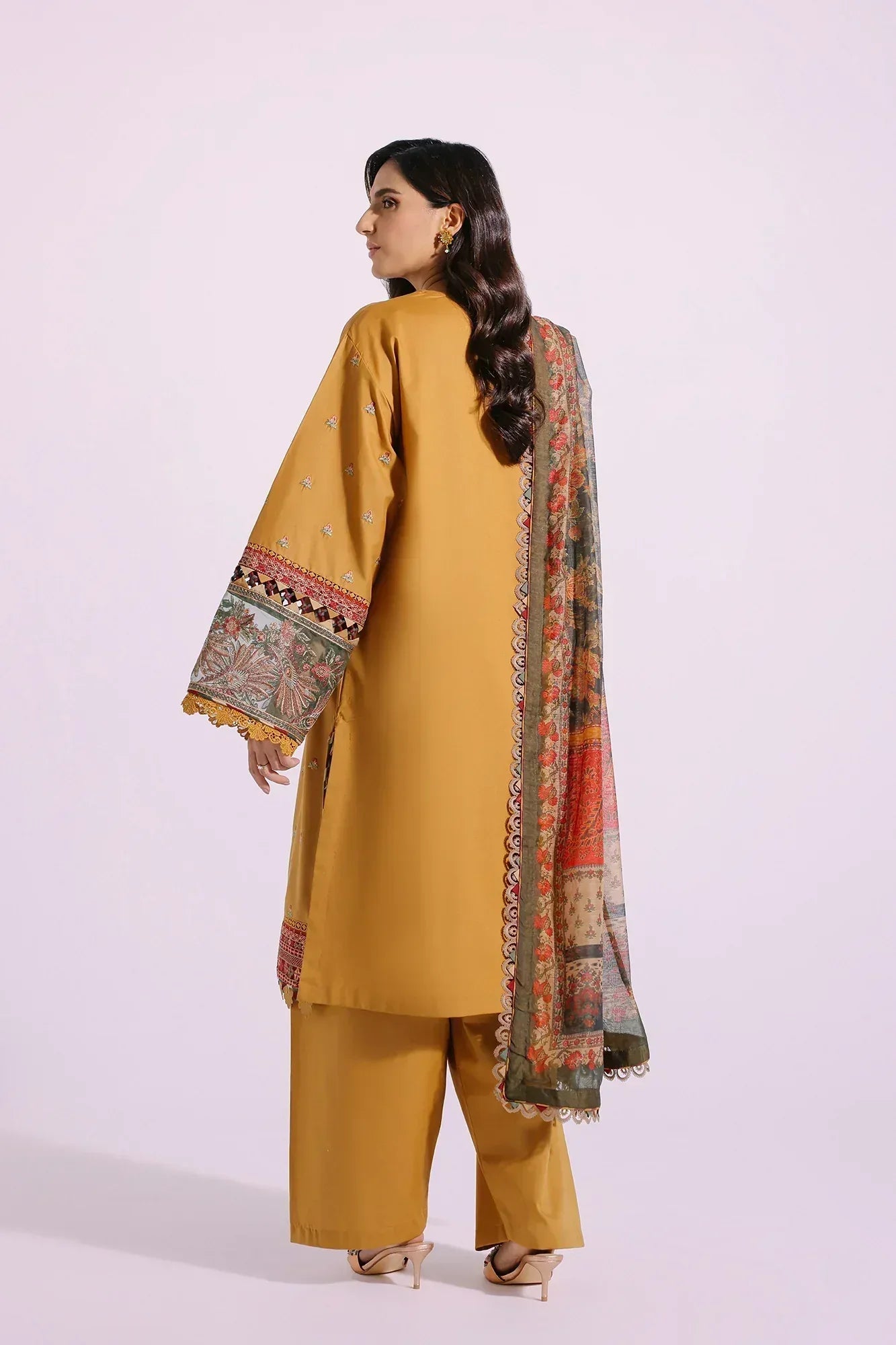 Ethnic | Rozana Collection SS 24 | E0407/203/219 - Aqsa Fabrics