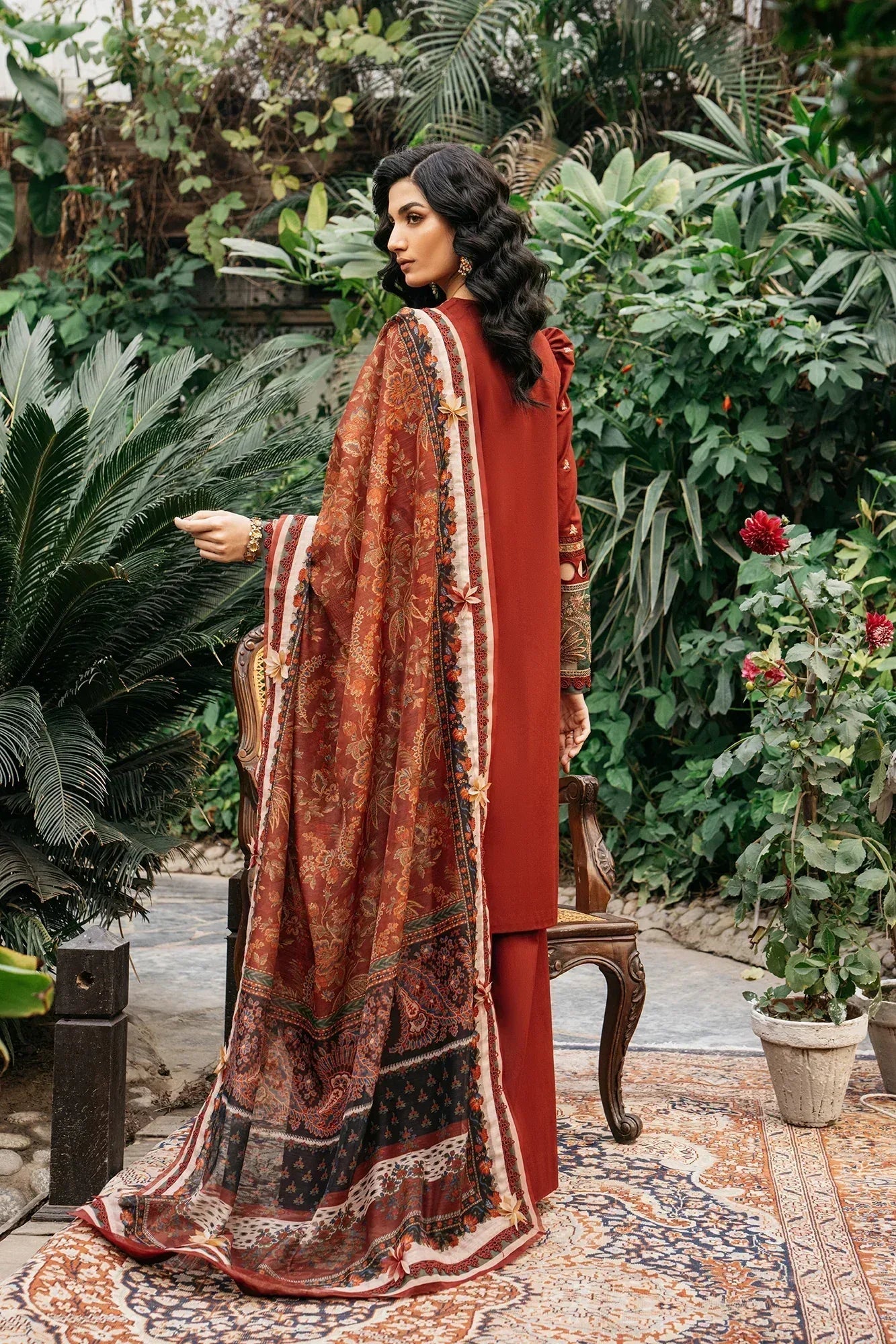 Ethnic | Rozana Collection SS 24 | E0407/203/416 - Aqsa Fabrics