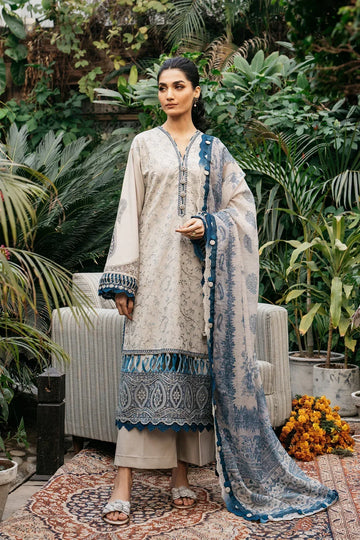 Ethnic | Rozana Collection SS 24 | E0408/203/004 - Aqsa Fabrics