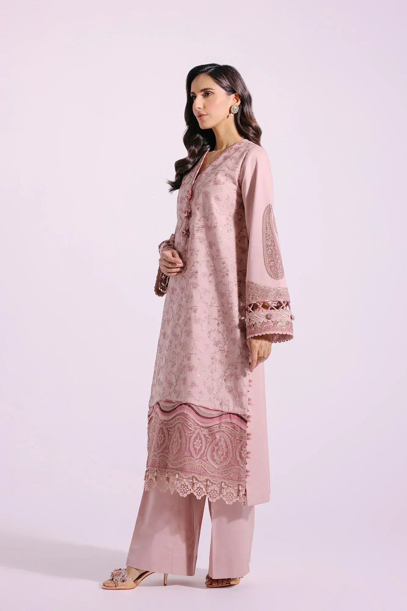 Ethnic | Rozana Collection SS 24 | E0408/203/327 - Aqsa Fabrics